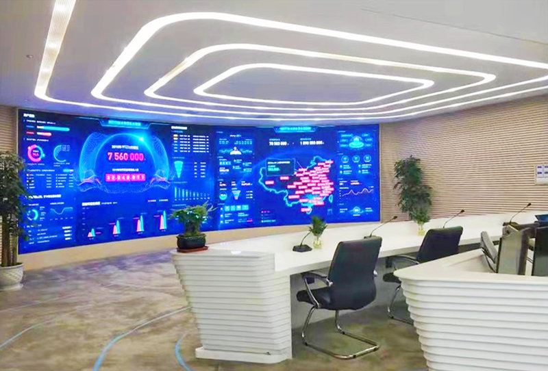 恒彩光電小間距LED顯示屏，無縫拼接，滿足多場(chǎng)景差異化需求