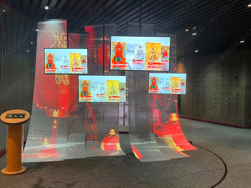 運城天下關公廟，LED顯示屏項目