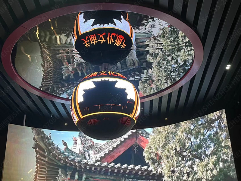 山西運城 天下關公廟項目LED顯示屏