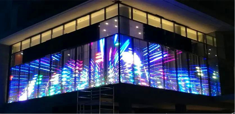 LED透明屏種類怎么劃分？