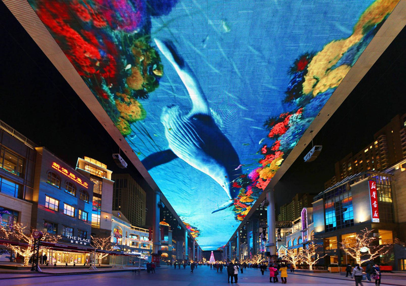 LED顯示屏廠家安裝LED天幕屏需要做好那些細節(jié)？