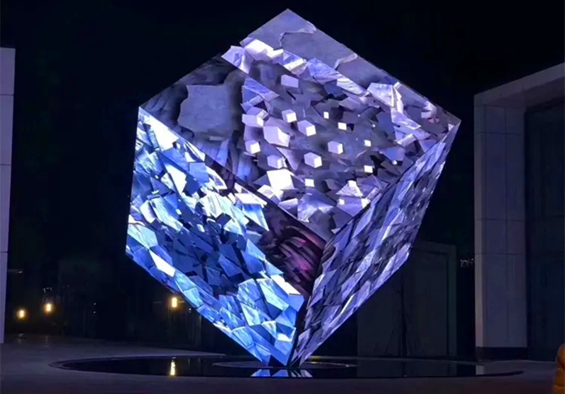 創(chuàng)意LED顯示屏之LED魔方屏的特點(diǎn)
