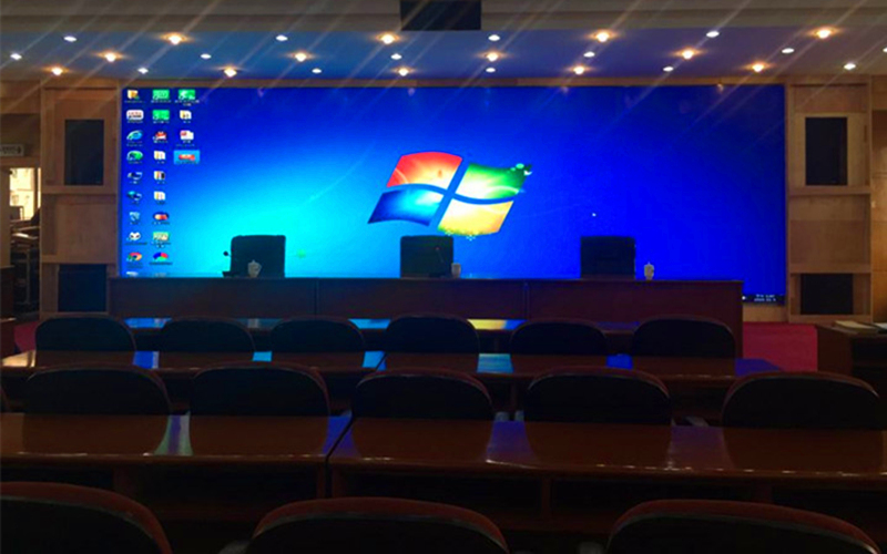 會(huì)議室LED顯示屏尺寸比例選擇